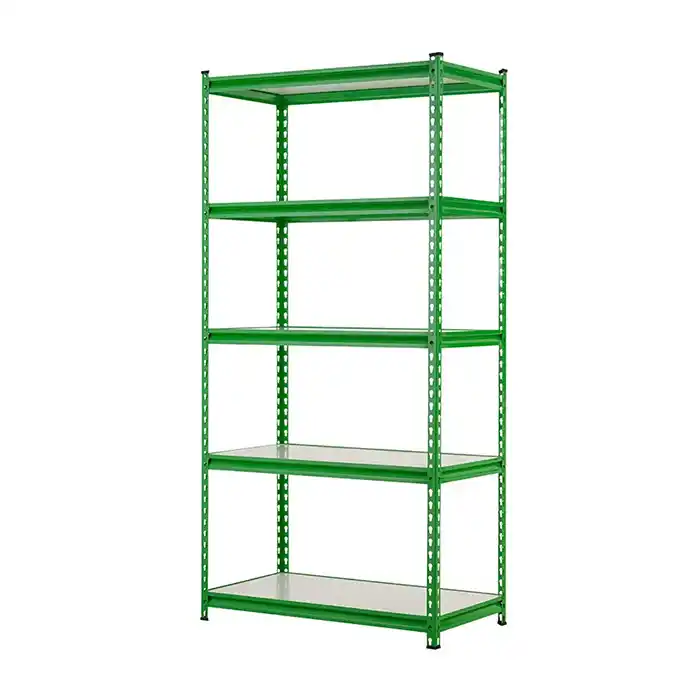Стеллажи Gama Box, размеры 1530x900x305, Fresh Green, 5 полок ДСП