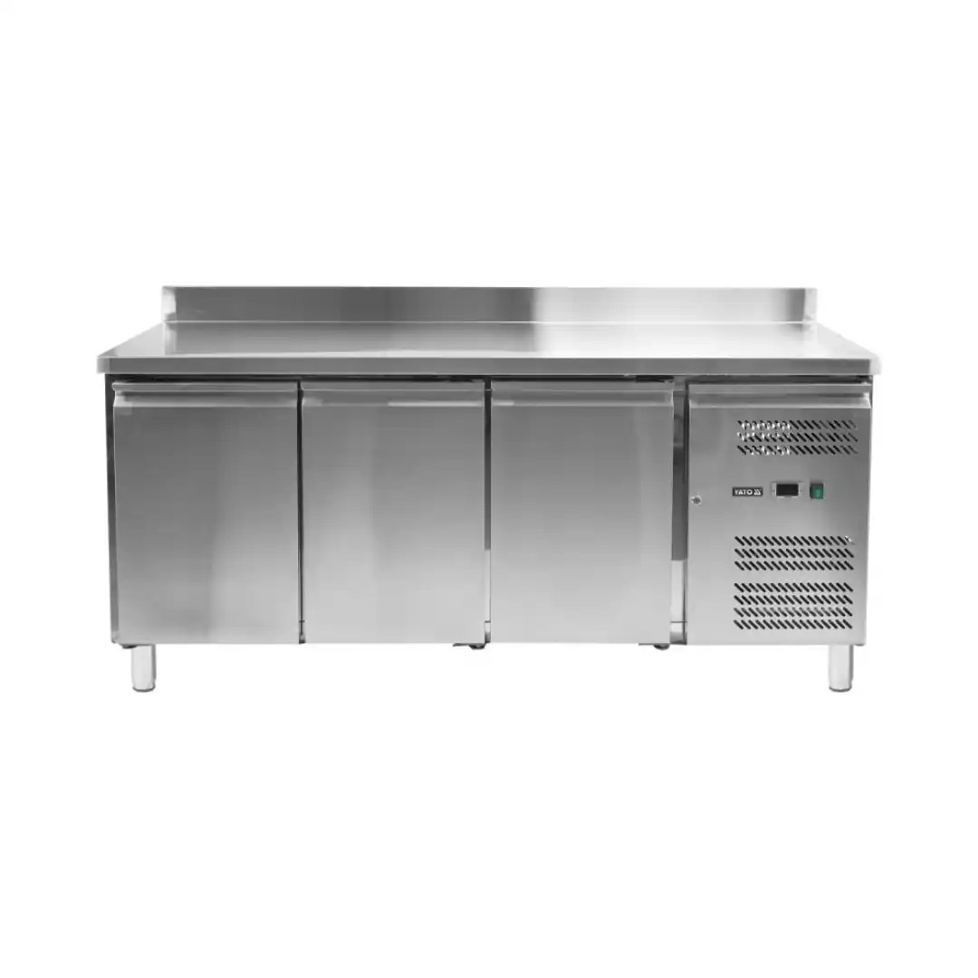 Refrigerated Counter with 3 Doors and Built-in Unit 417 L, 1795×700×950 mm