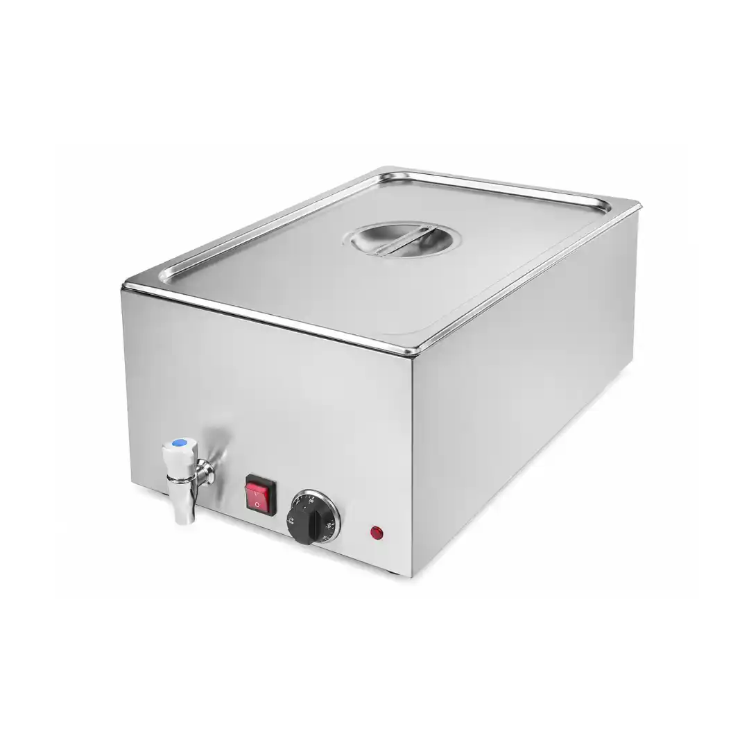 Мармит электрический, 1 гастроёмкость GN 1/1, 0–90°C, 1,2 кВт, 570×370×240 мм