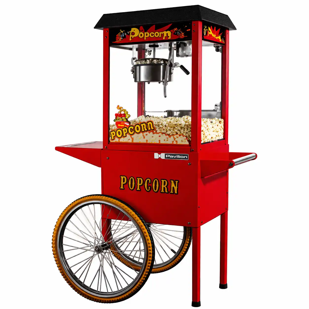 Popcorn machine HKN-PCORN-T with cart
