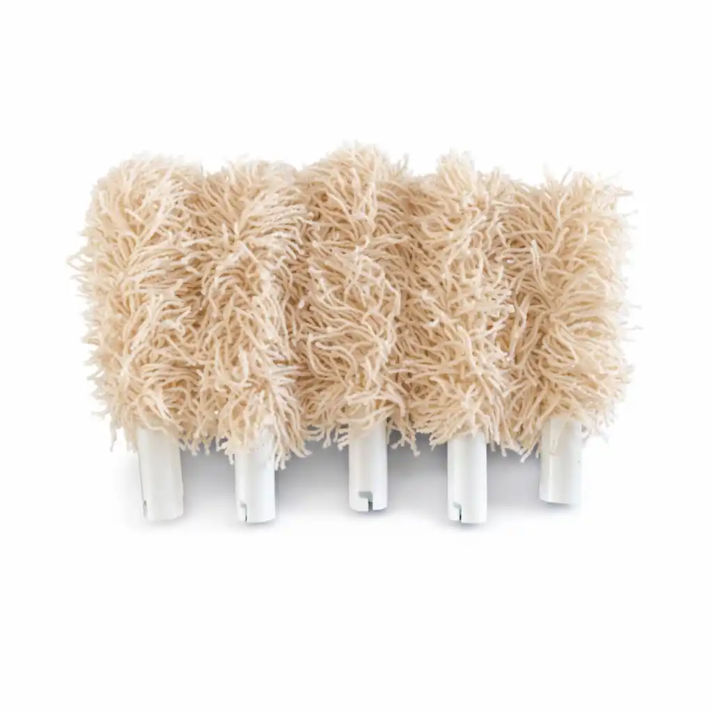 Microfiber brush set for glass polishing (5 pcs.) HKN-GP1000