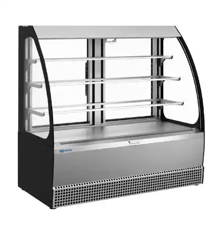 Vitrină frigorifică pentru patiserie KAYMAN KRPC-1305M deschis luxe gri mat