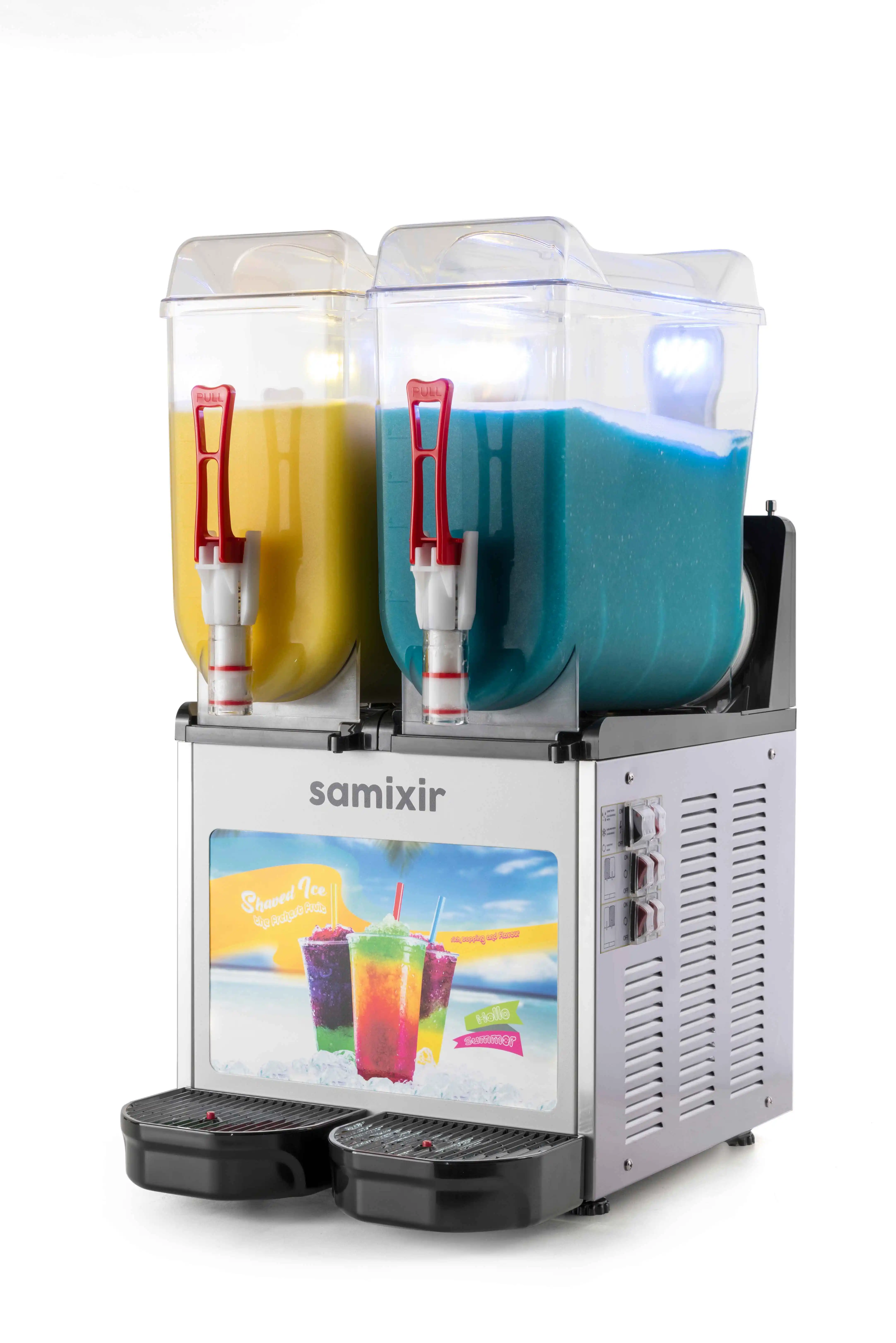 Диспенсер для Холодных Напитков 2x12 l Желтый SLUSH Twin Allure