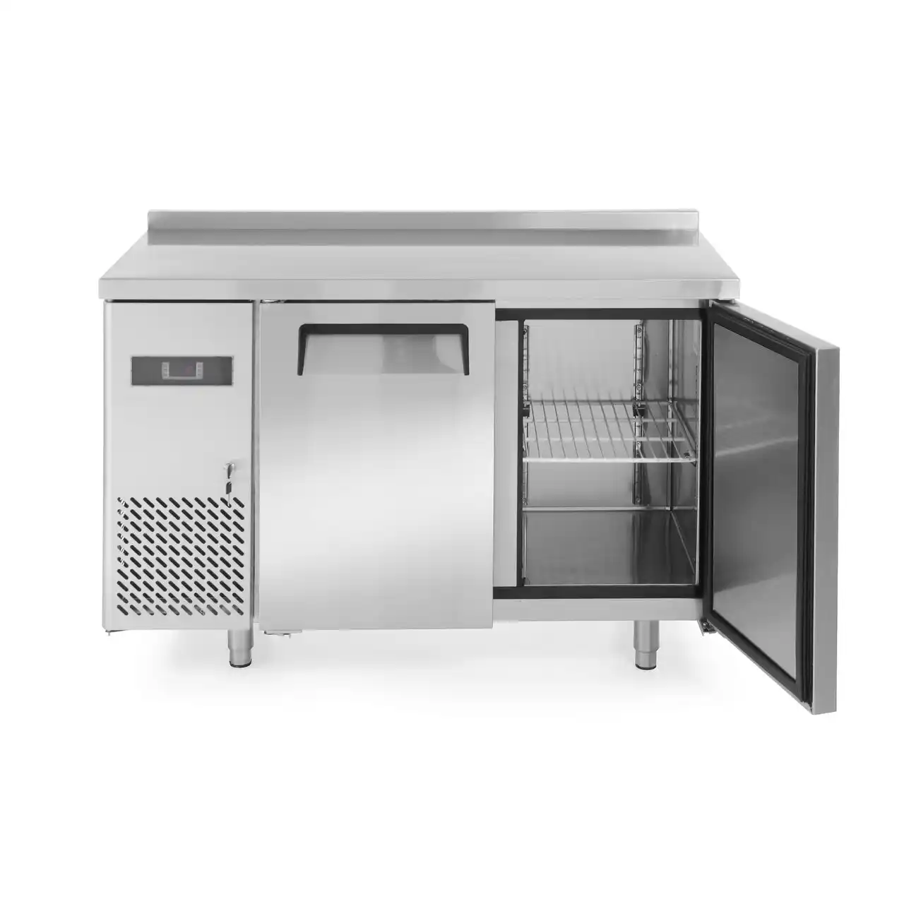 Professional stainless steel freezer table with 3 doors, energy class B, ARKTIC Hendi Kitchen Line