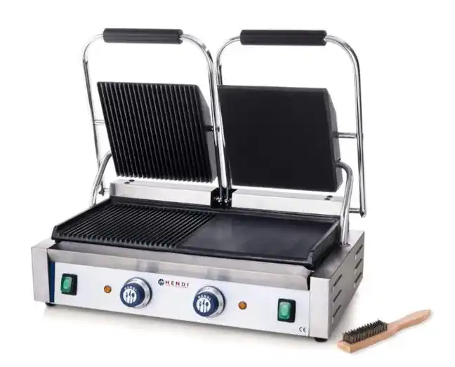 Double electric grill, 1 section, HENDI