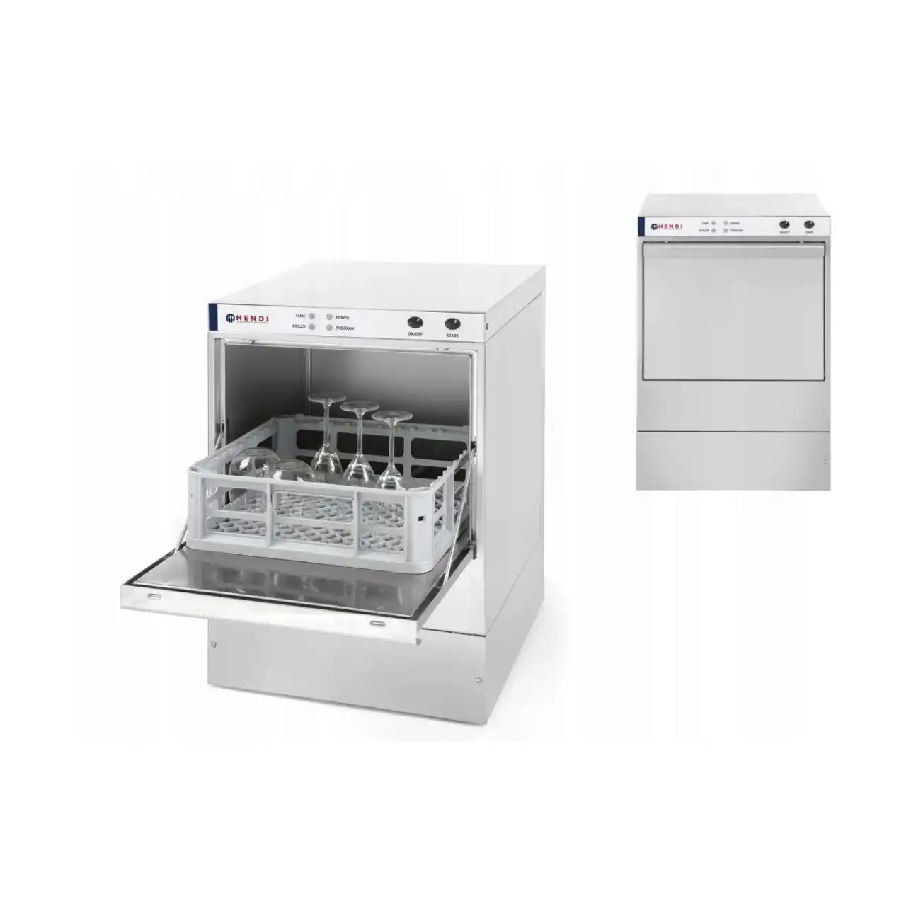 Посудомоечная машина для стаканов 40x40, электромеханическая, 230 V, HENDI