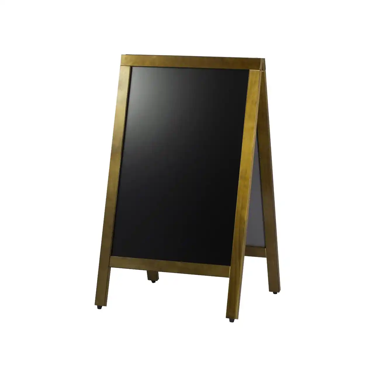 Double-sided pavement chalkboard, wooden frame, 50x85 cm