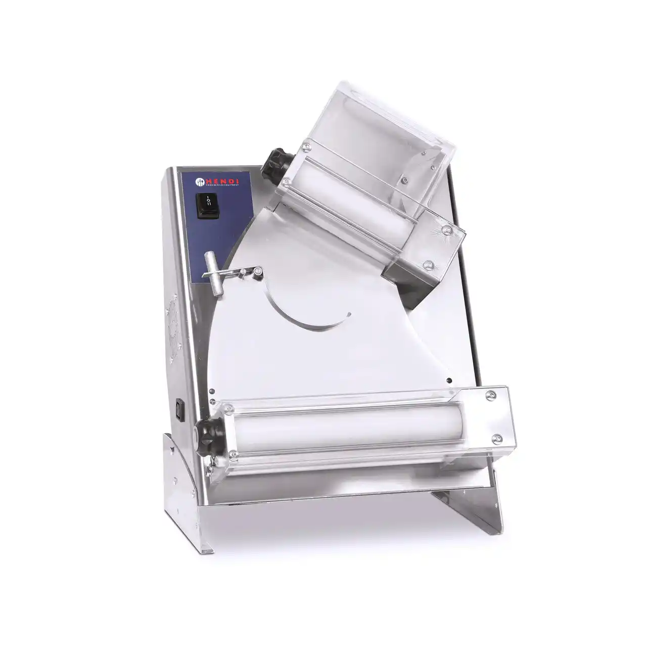 Mașină electrică de întins aluat 300, pentru pizza și paste, 230 V, 250 W, 475×375×660 mm