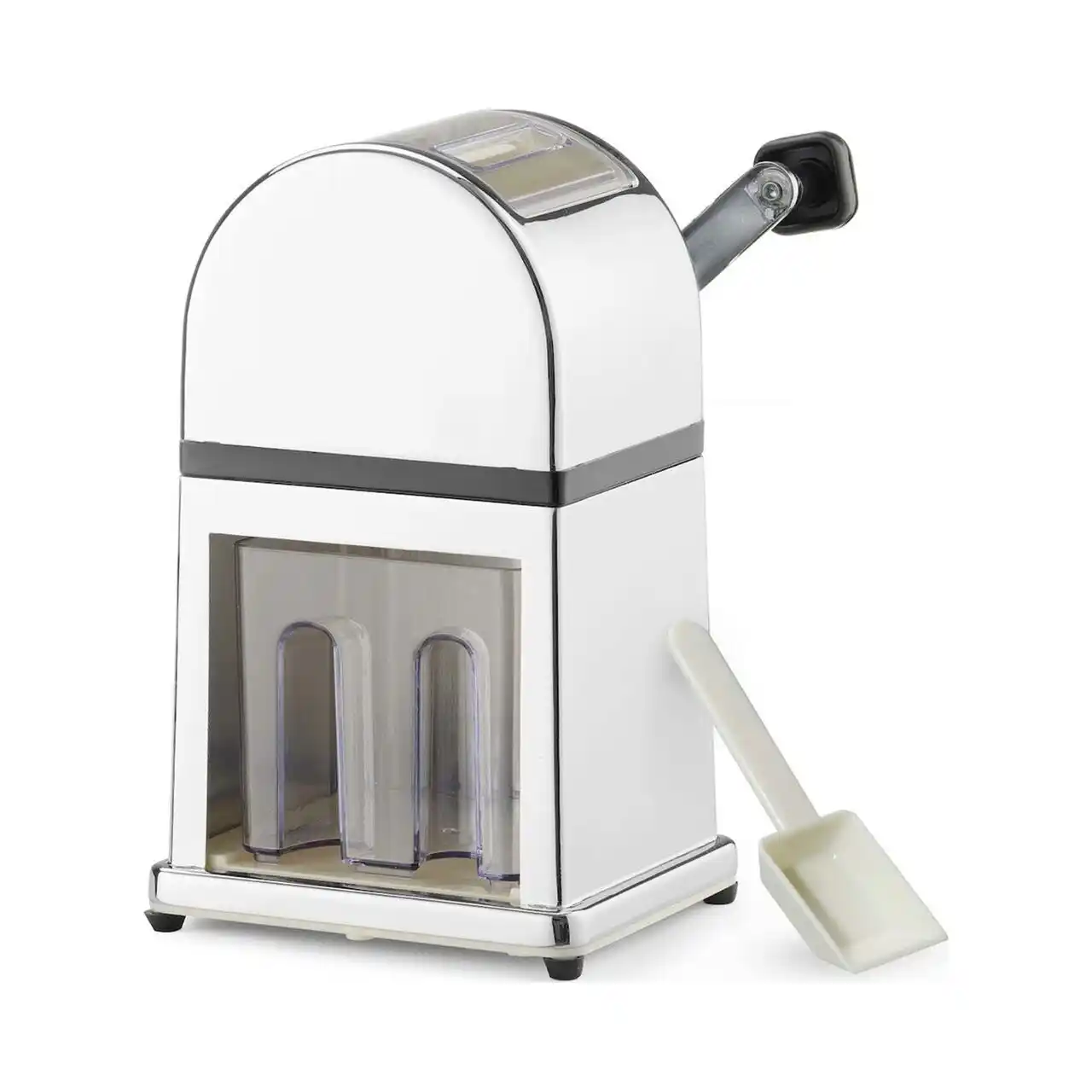 Zdrobitor manual pentru gheață cu container detașabil