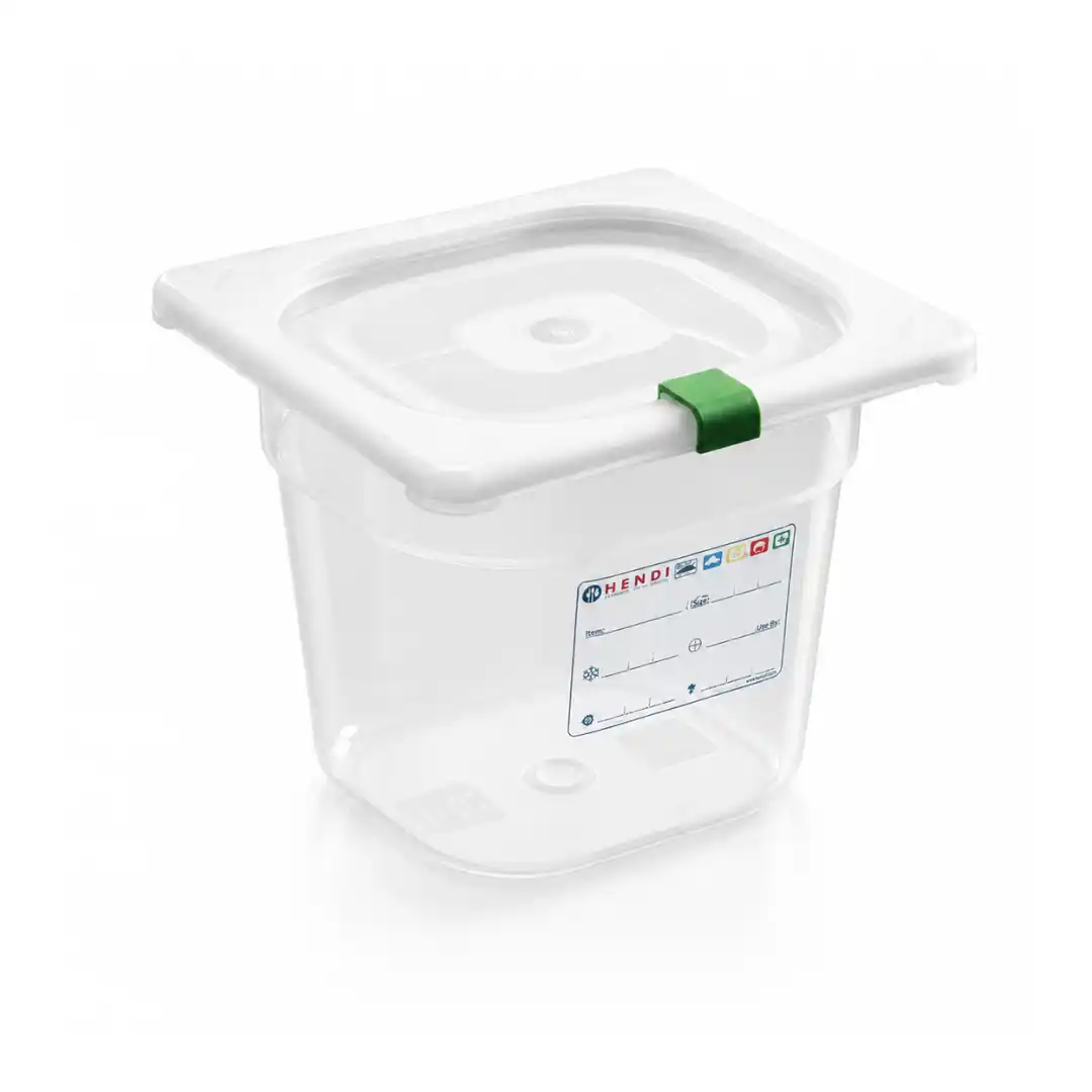 Recipient pentru depozitare HACCP, polipropilenă, 2,4 l, H150
