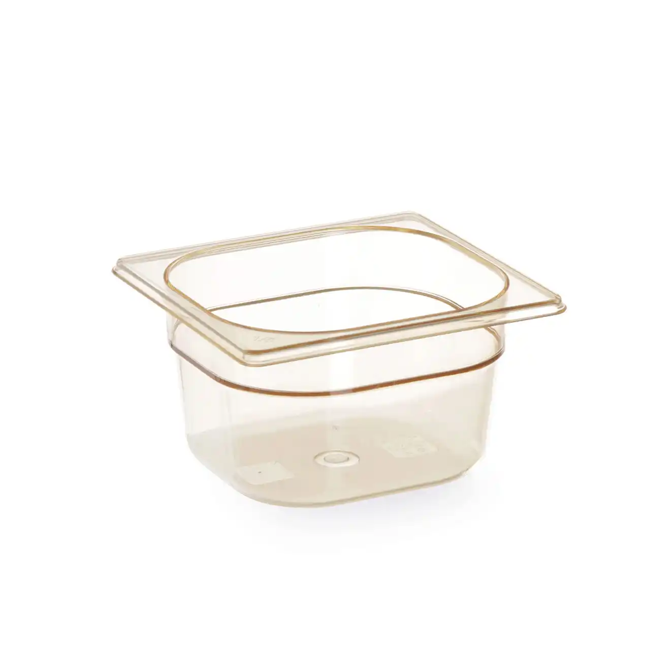 Container termorezistent GN 1/6 din Grilamid, transparent, 1,6 l, H100 mm