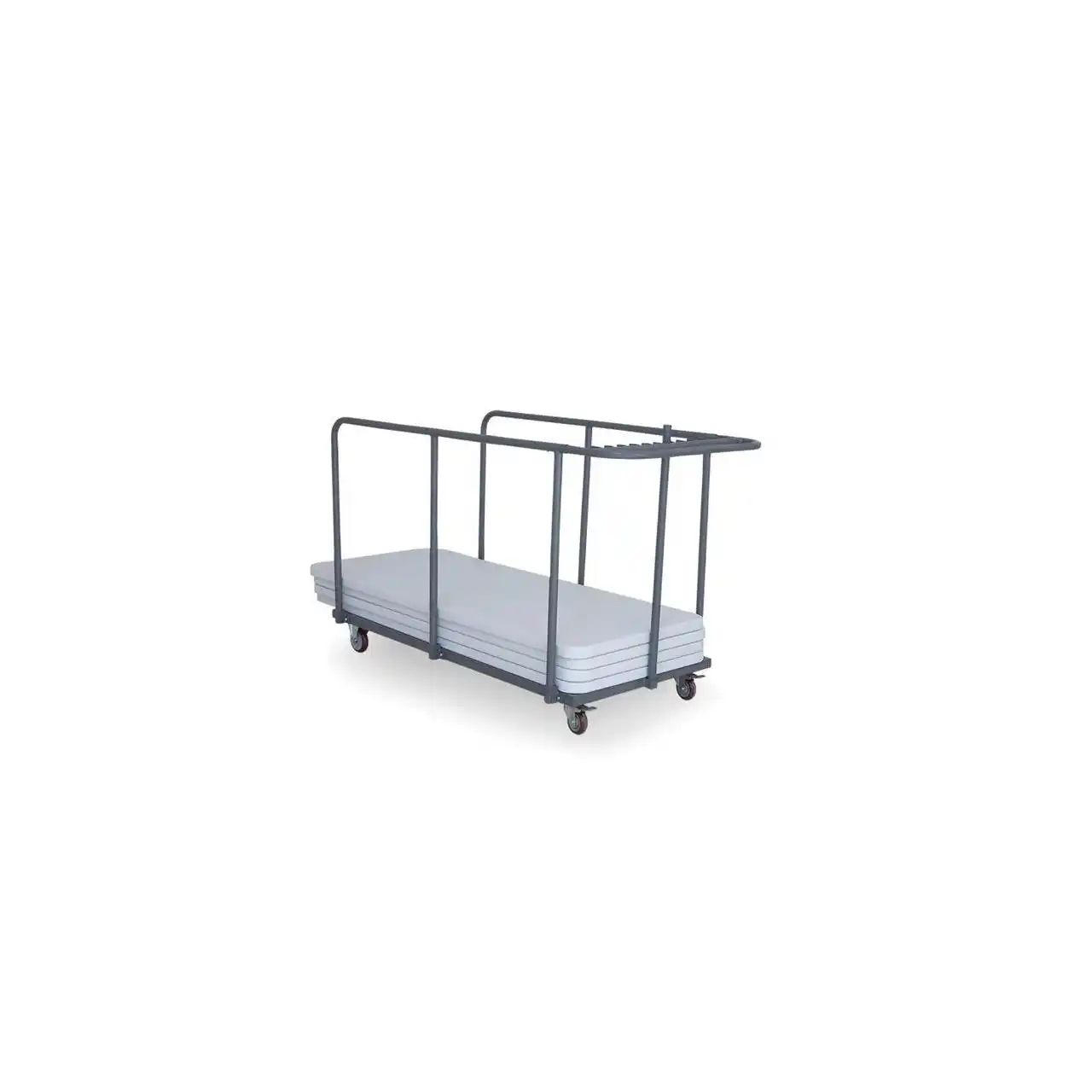 Cărucior pentru transportul meselor pliante, 1800 × 850 × 990 mm