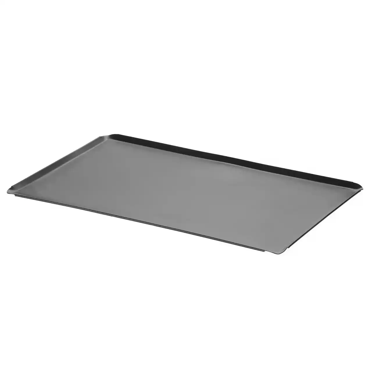 Tavă din aluminiu antiaderentă GN 1/1 pentru cuptor cu convecție 530×325×10 mm