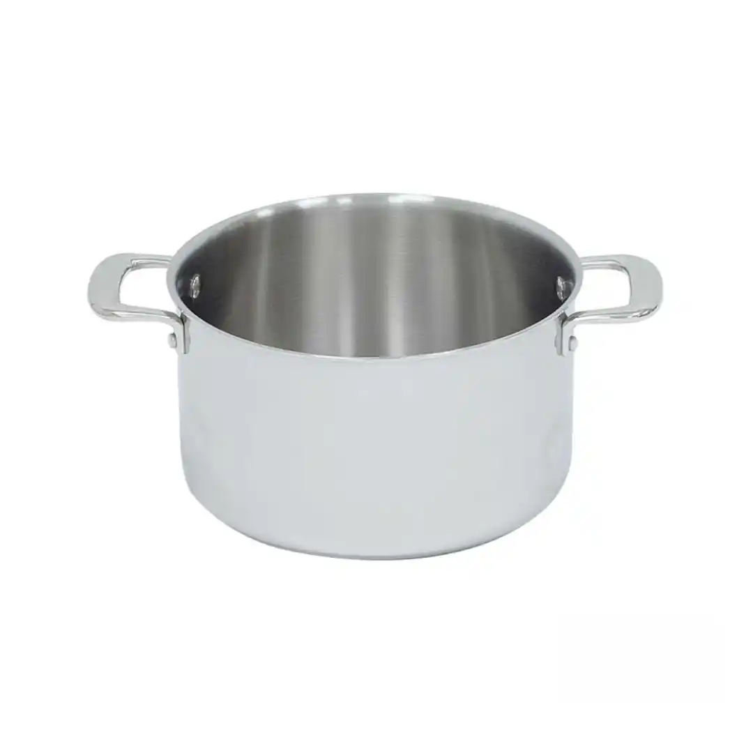 3-Ply Stainless Steel Pot, Ø 24 cm, 6.3 L, Without Lid