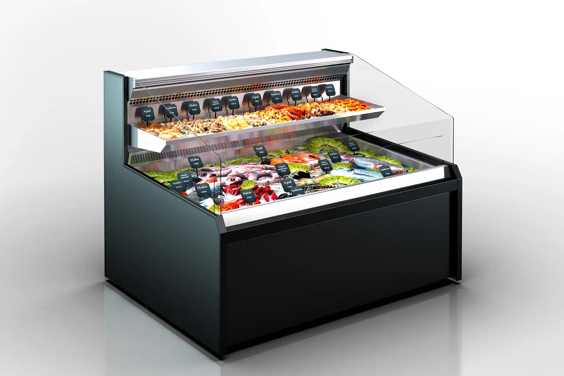 Витрина Missouri AC 120 cascade fish self 120-SPLM/SPLA - 1250