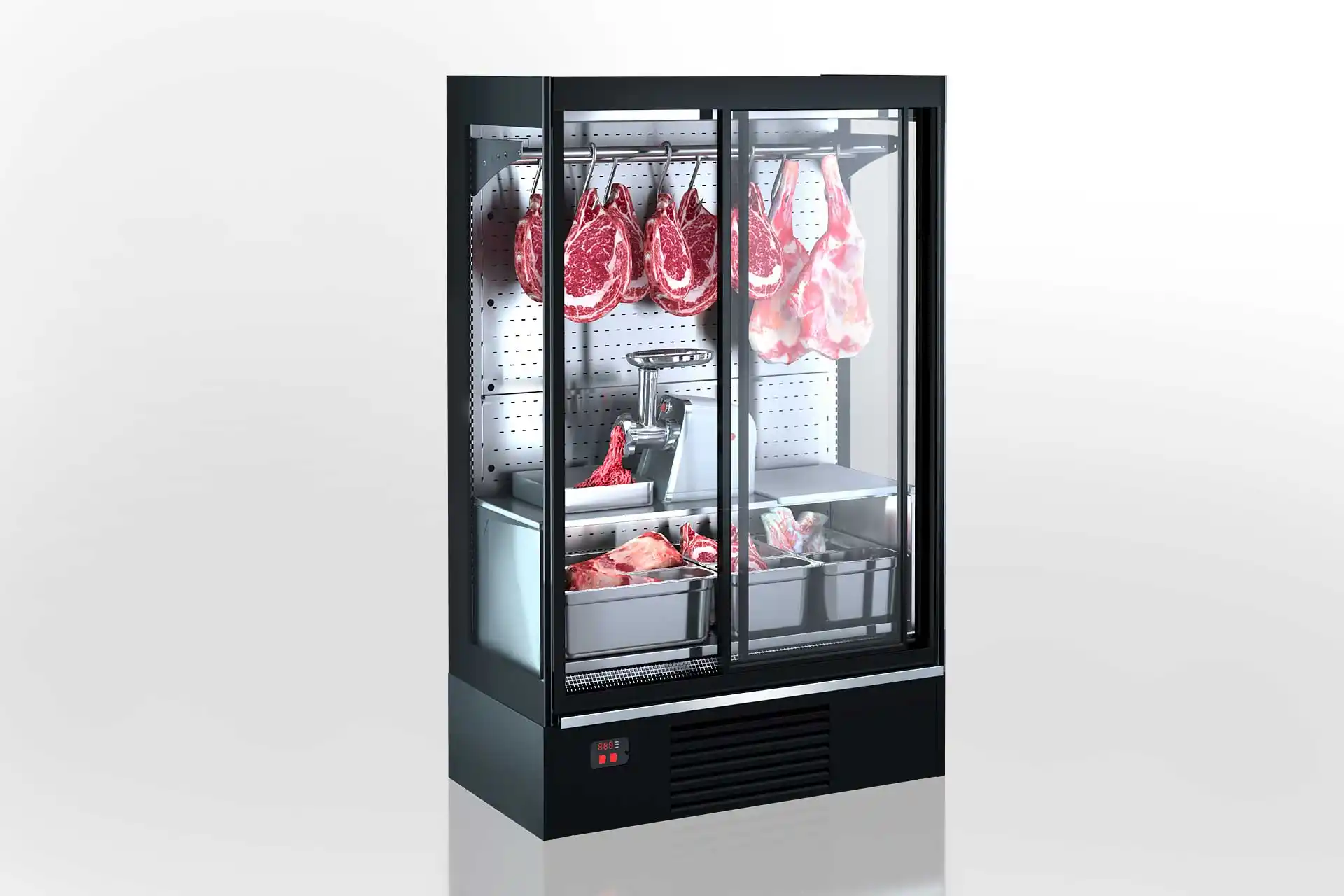 Vitrină specializată pentru vânzarea cărnii Indiana medium AV 070 meat D 210-DLA - 937