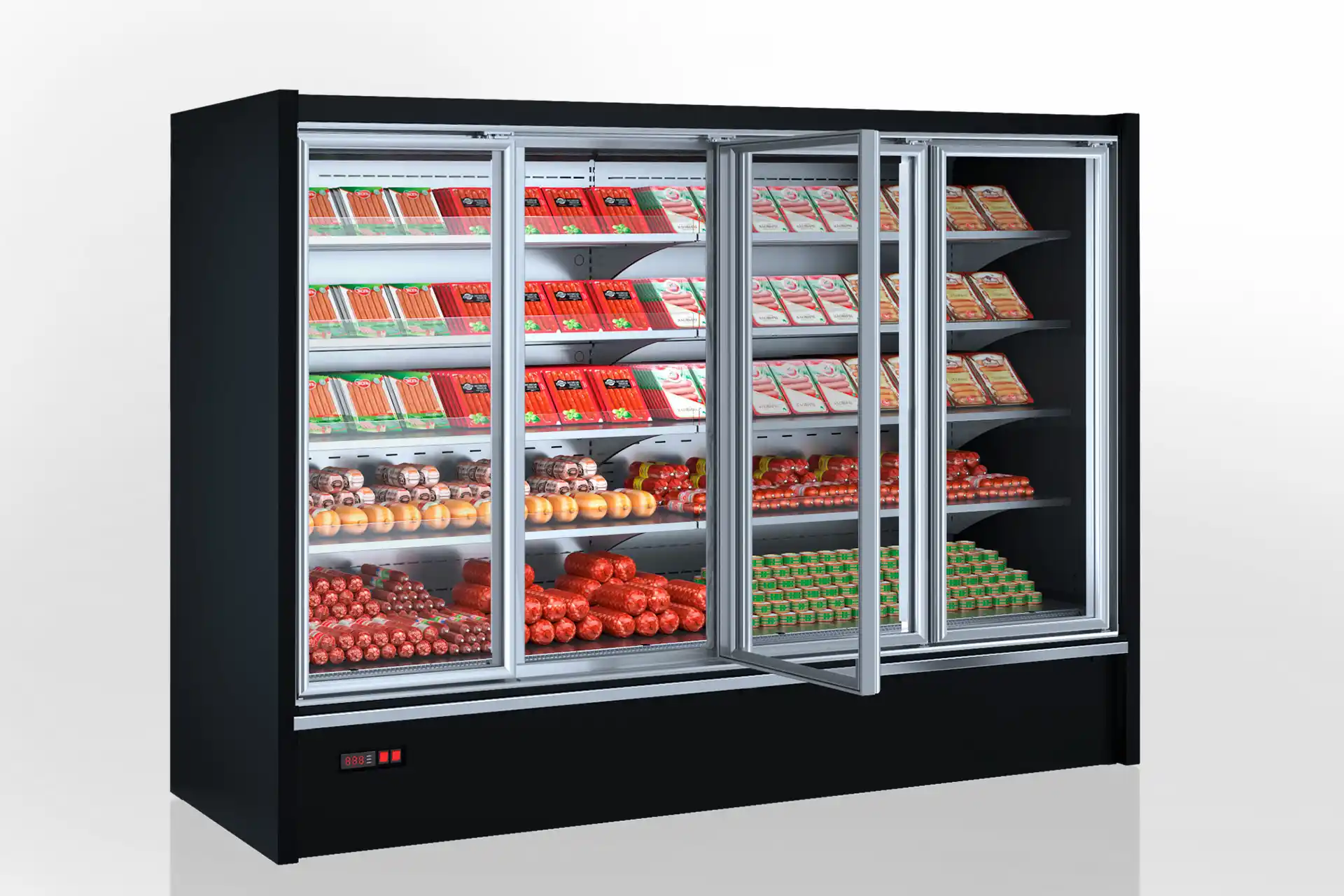 Semi-vertical cabinet Indiana eco medium AV 070 MT D 170-DLA - 640