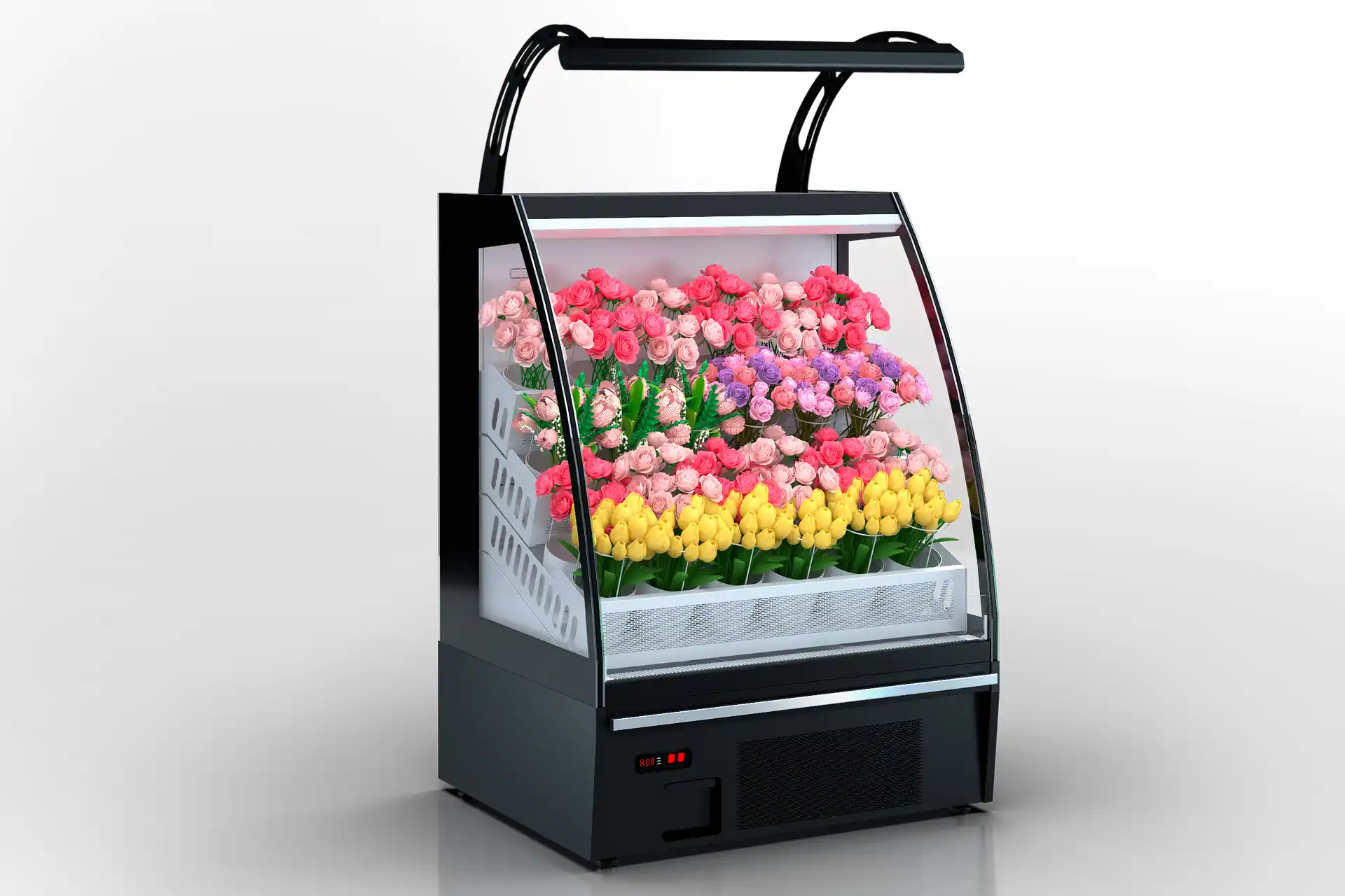 Vitrină specializată pentru vânzarea de flori Louisiana eco ASV 105 VF O 180-DLA - 1250