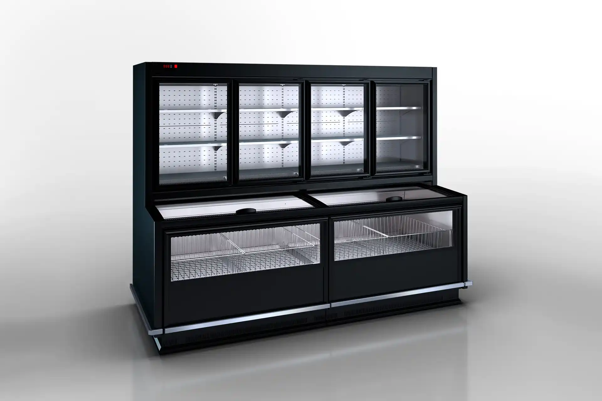 Vitrină combinată Alaska combi MHV 110 MT D/C 200-DLM - 1250