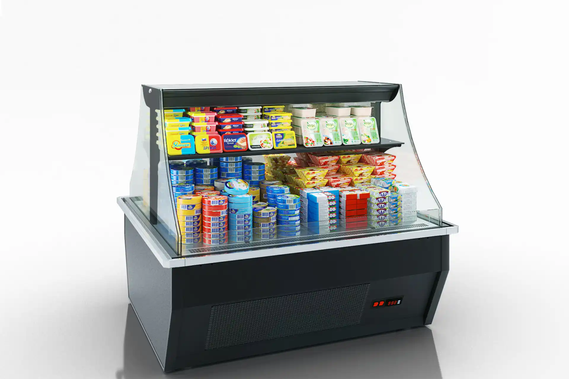 Vitrină promoțională Virginia AI 120 deli self A