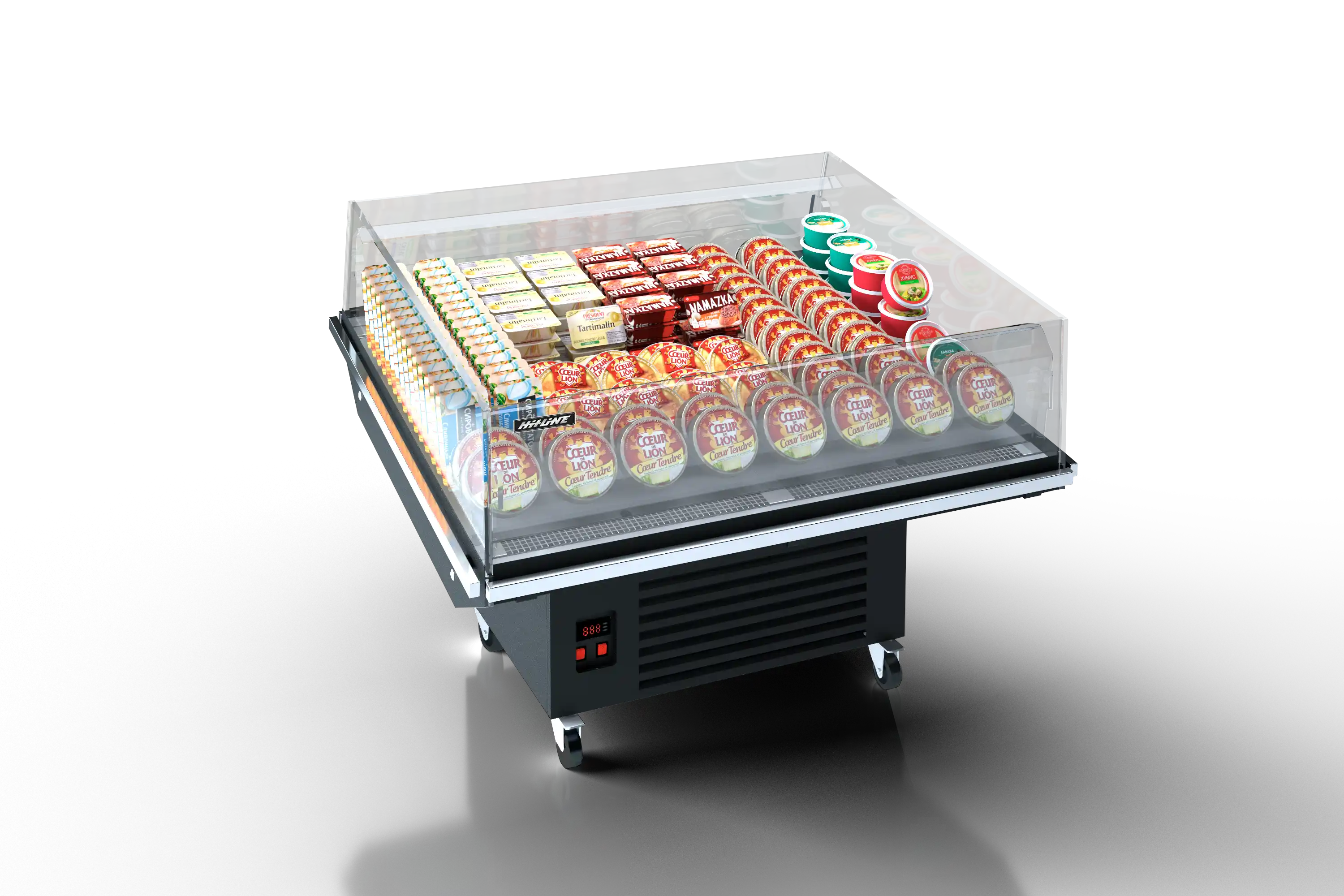 Vitrină promoțională Virginia AK 120 deli self 097-DLA - 937