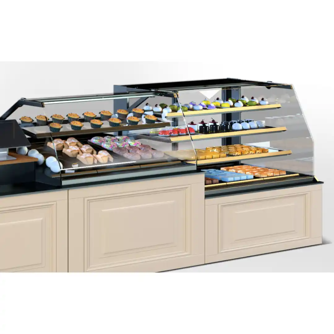 Vitrină pentru produse de panificație și cofetărie Missouri AK 084 patisserie OS 120-DLA - 600