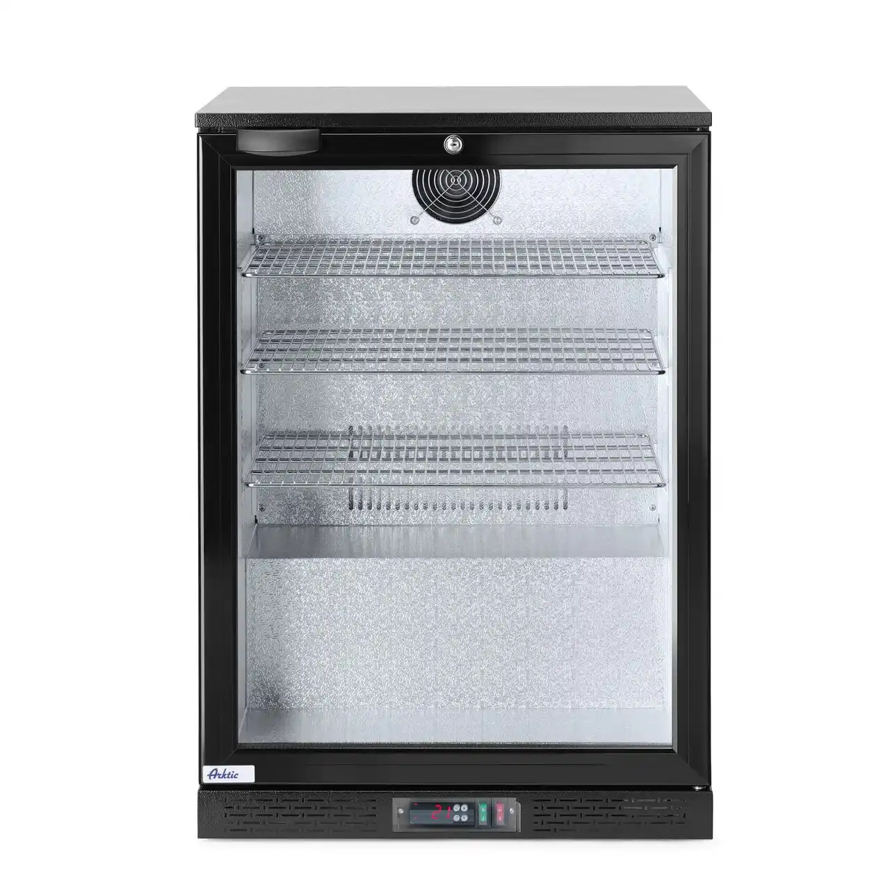 Vitrină frigorifică verticală cu ușă din sticlă 300 l 600×528×1820 mm
