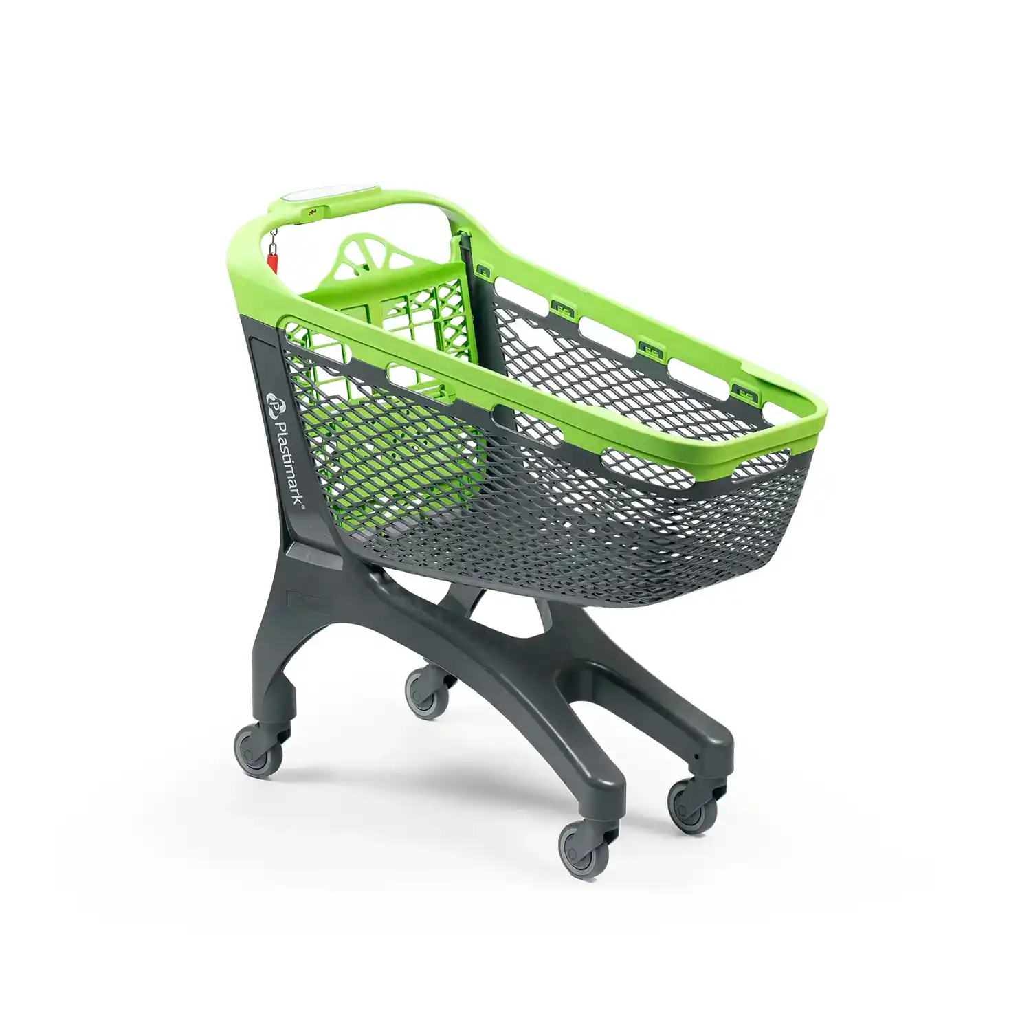 Cărucior pentru cumpărături din eco-plastic 160 l Plastimark Roomy