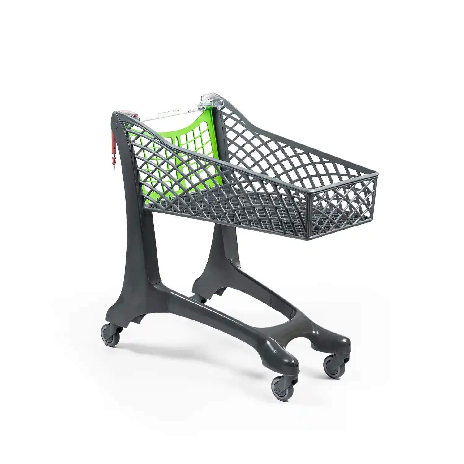 Cărucior pentru cumpărături din eco-plastic 90 l Plastimark Keita