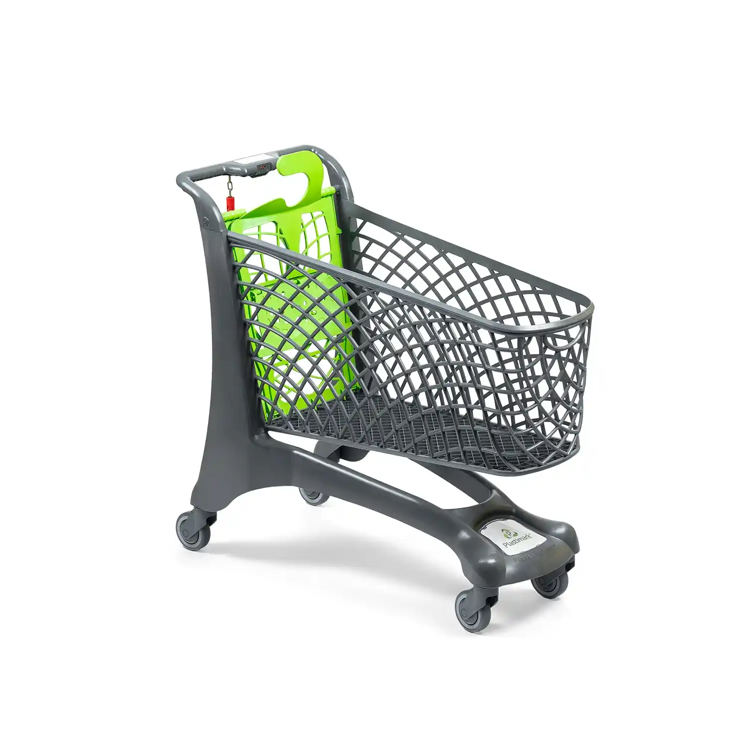 Cărucior pentru cumpărături din eco-plastic 110 l Plastimark City