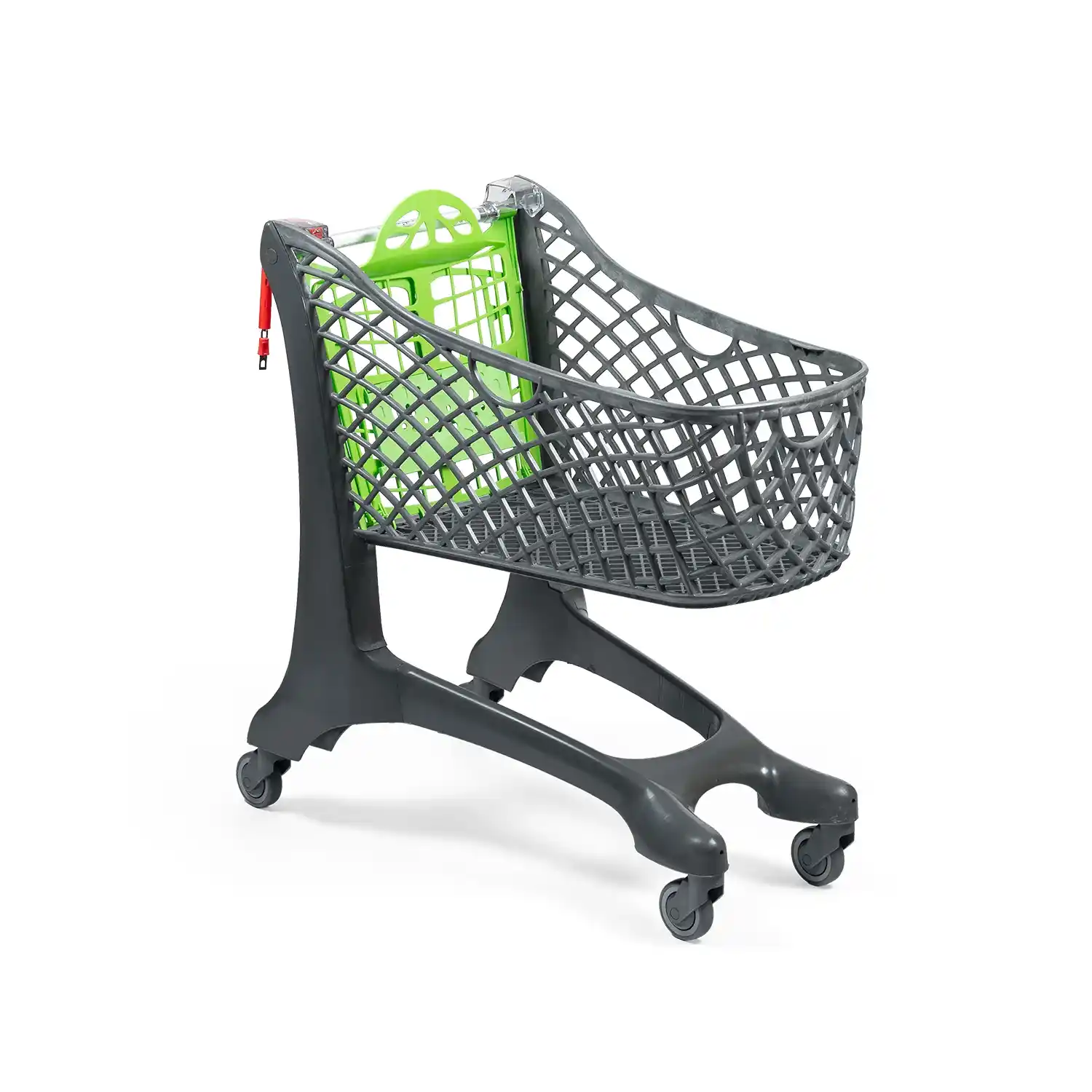 Cărucior pentru cumpărături din eco-plastic 130 l Plastimark Luma