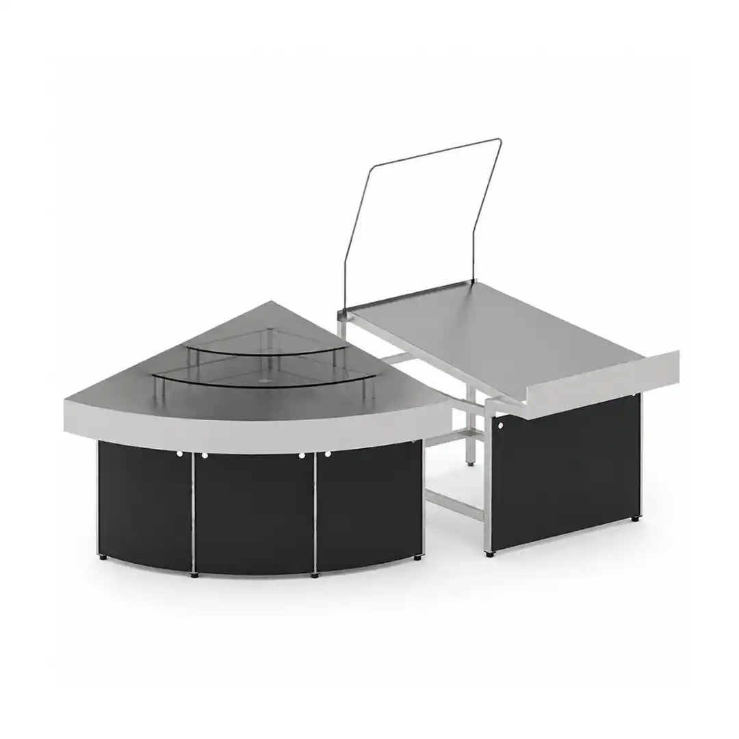 Modular Fruit & Vegetable Display Islands