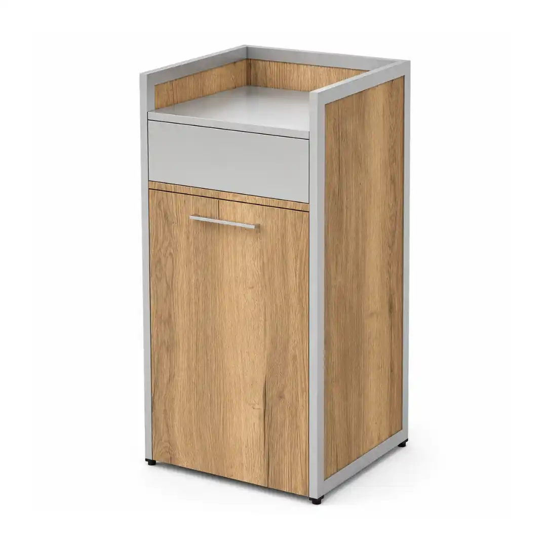Dulap cu autodeservire pentru gunoi, 600 × 600 × 1270 mm