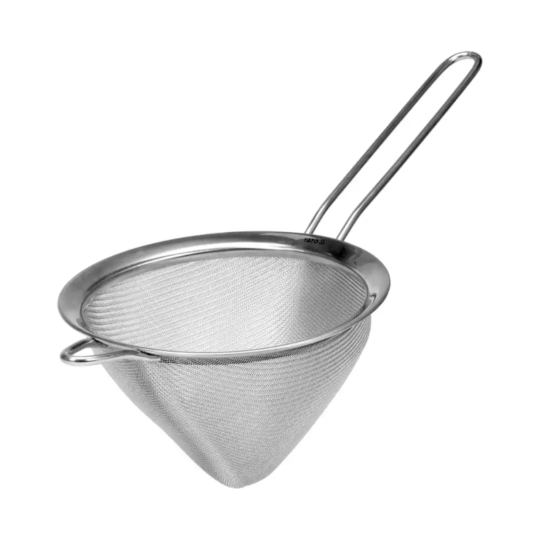 Sită conică fină din oțel inoxidabil, 160 mm