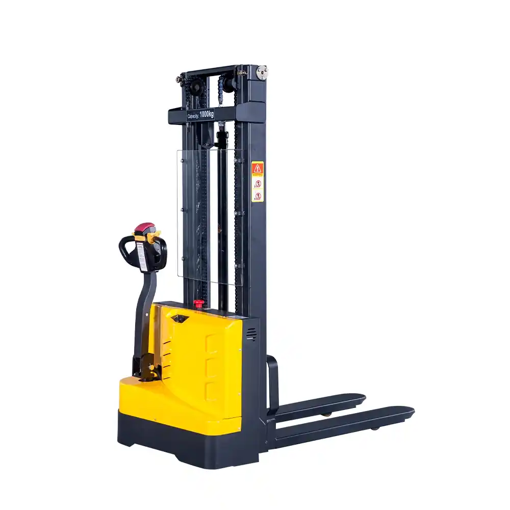 Self-propelled electric stacker 1500 kg, lift height 3500 mm