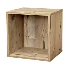 Настенная полка-куб Boon Clic, белого цвета, 375×326×375 мм