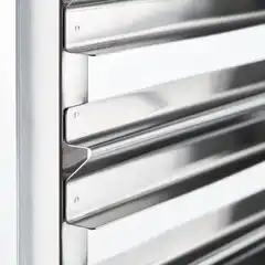 Транспортная тележка из нержавеющей стали, 14x GN 2/1