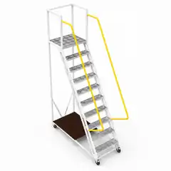 Лестница-платформа Gama Cirus, 4+1, Cream White
