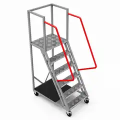 Лестница-платформа Gama Cirus, 4+1, Cream White