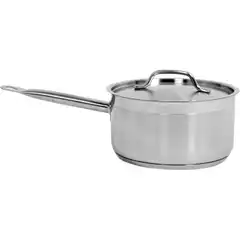 Сковорода с ручкой и крышкой 16x9,5см, 1,9л, YATO
