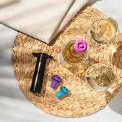 Цветные вакуумные пробки для бутылок, 3 шт.