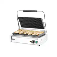 Контактный гриль „Панини” XL, 230 В, 2700 Вт, 548x464x(H)216 мм, Hendi