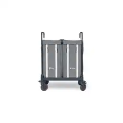 Тележка Room Service PROPLUS 108 с 2 отсеками по 125 л, 530x890x1130 мм