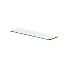 Стандартная полка Glassline, из прозрачного стекла, 420x120x8 мм