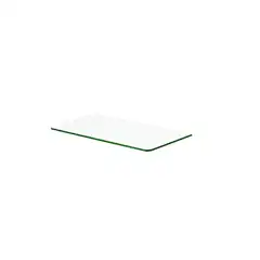 Стандартная полка Glassline, из прозрачного стекла, 420x120x8 мм