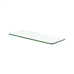 Стандартная полка Glassline, из прозрачного стекла, 420x120x8 мм