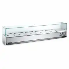 Холодильная витрина для топпингов HURAKAN HKN-VRX1200/330