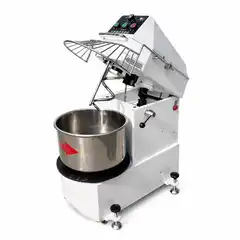 Спиральный миксер с съёмной дежой 20 л, 2 скорости, напольный HKN-20CN2V