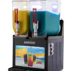 Диспенсер для Холодных Напитков 2x12 l Желтый SLUSH Twin Allure