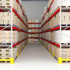 Профессиональная складская полочная система высокой грузоподъемности Серия Hudson